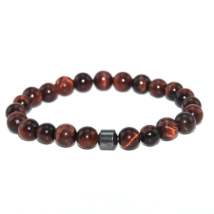 Tiger Eye 8MM Fashion Stone Bead Bracelet