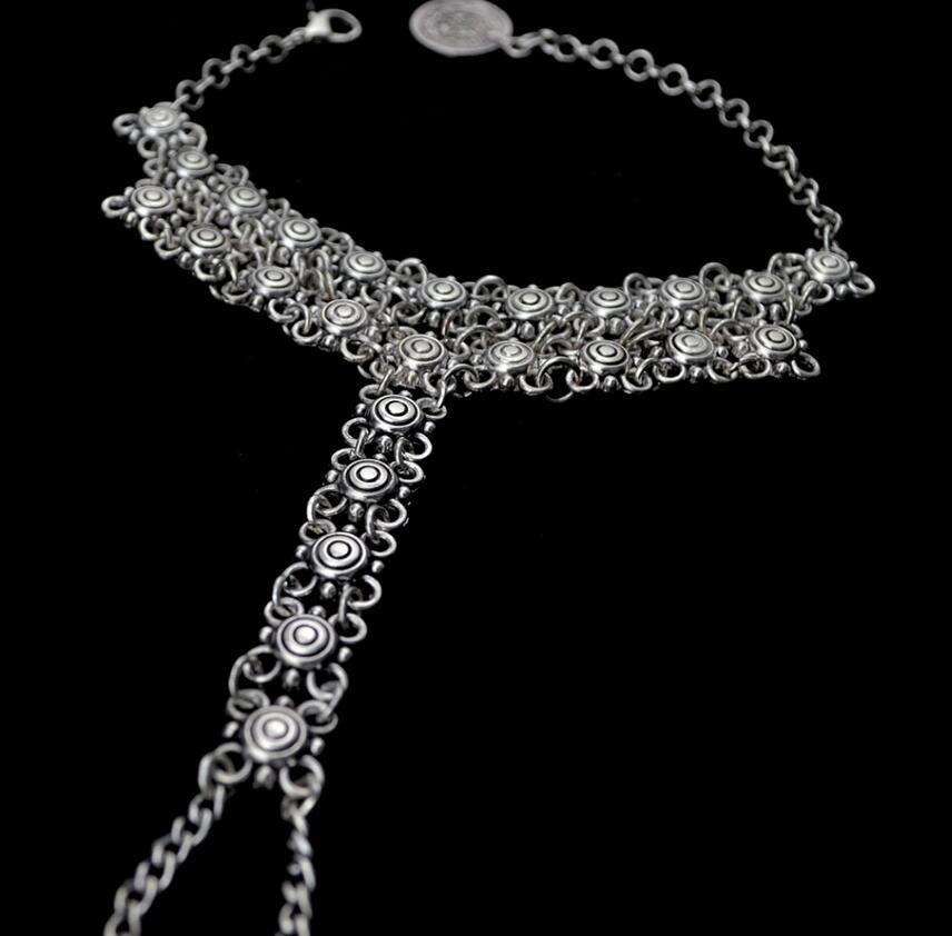 Fashion Bohemia Barefoot Beach Sandals Bridal Wedding Anklet Retro Cheville Foot Jewellery Beach Body Chain