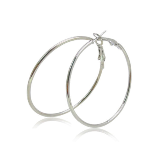 Big Circle Metal Exaggerated Circle Earrings Circle Geometry Earrings